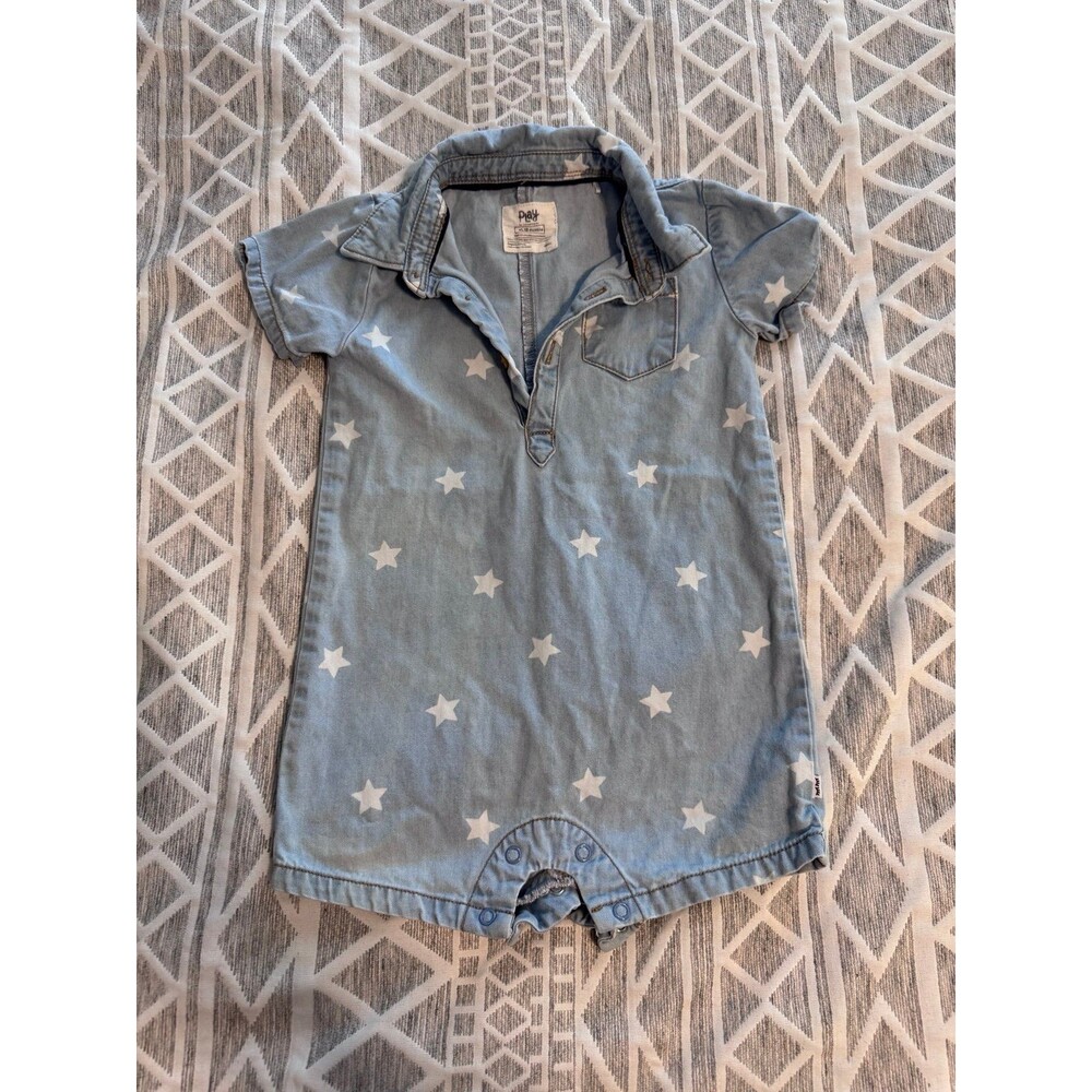 Little sleepies polo romper